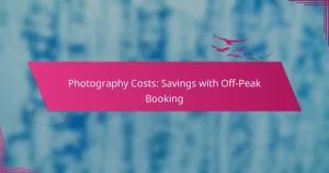Photography Costs: Savings with Off-Peak Booking